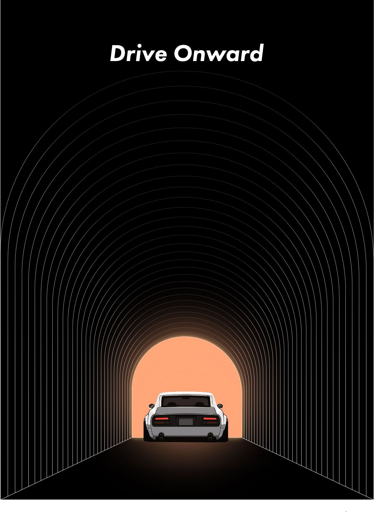 "Drive Onward" Poster